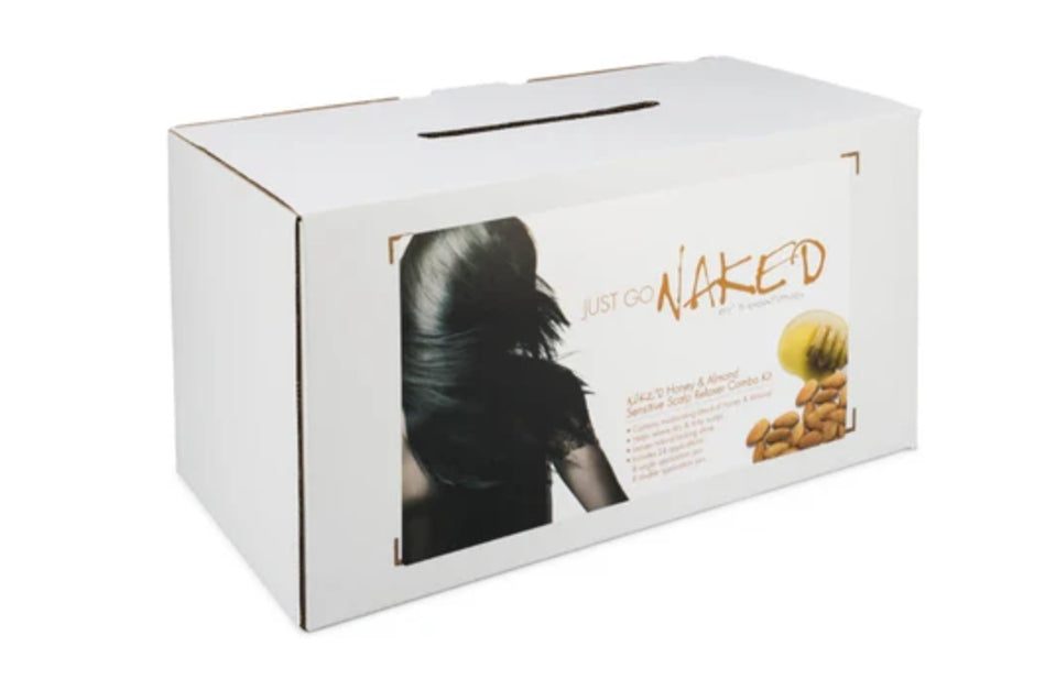 Naked Honey and Almond Sensitive Scalp No-Lye Relaxer