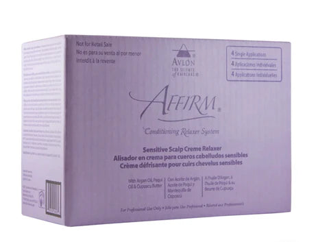 Avlon Affirm Sensitive Scalp Relaxer 20 Pack