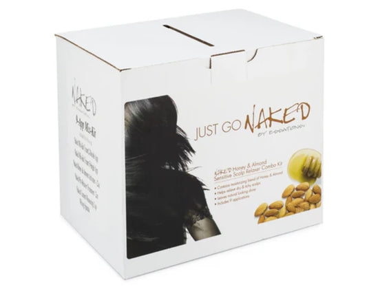 Naked Honey and Almond Sensitive Scalp No-Lye Relaxer